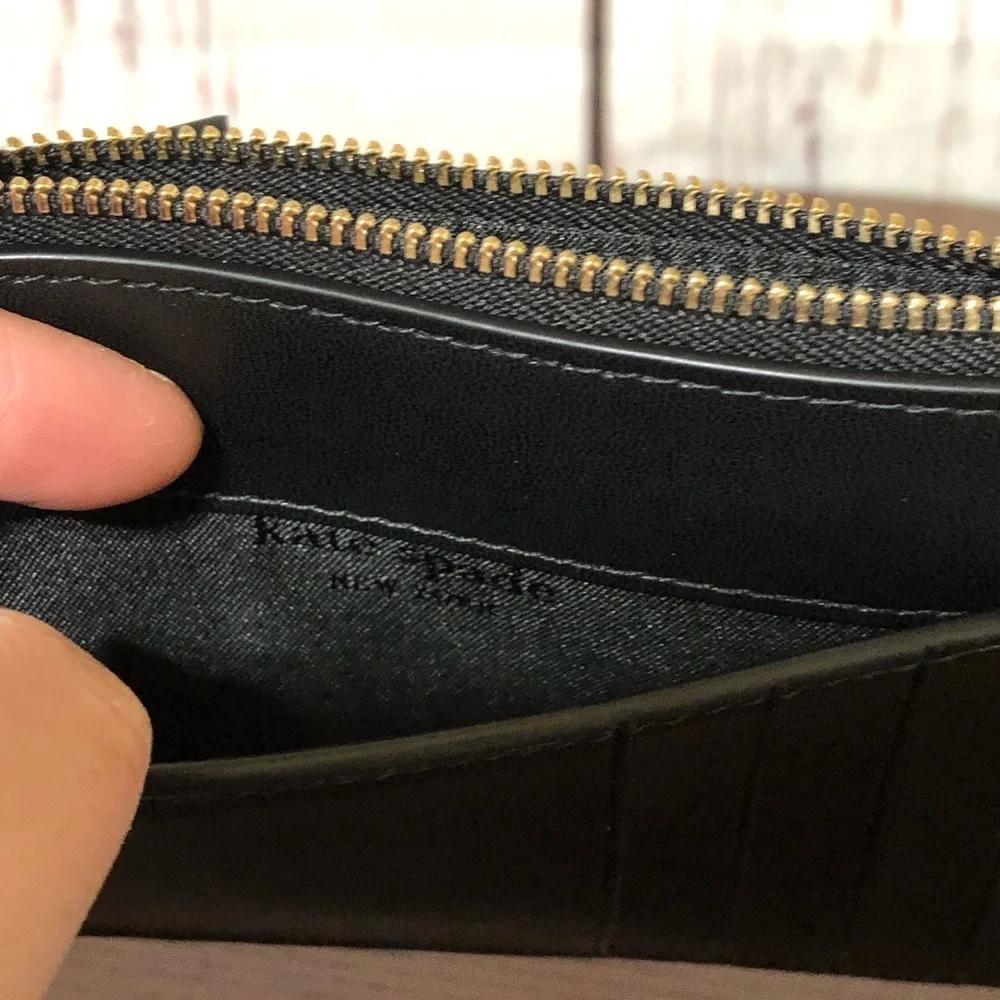 Kate Spade Black Wristlet
